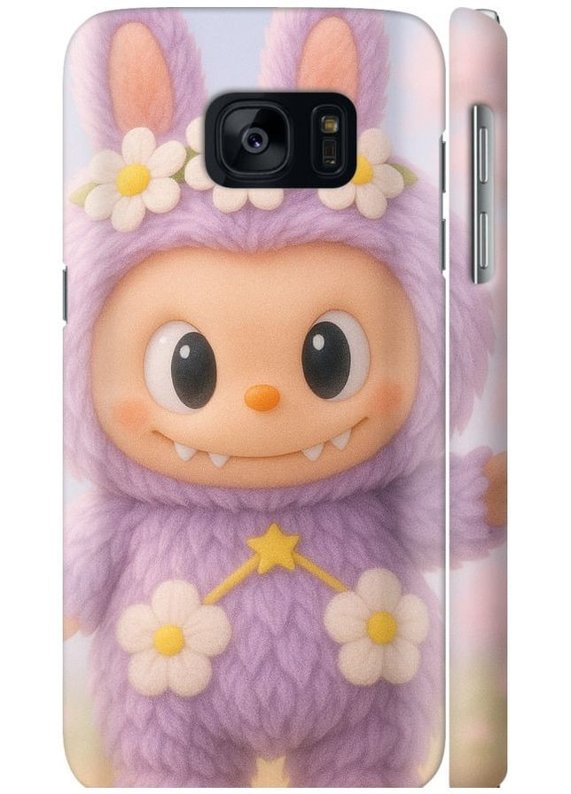 3D пластиковый матовый чехол 'Лабубу 1' для Endorphone Samsung Galaxy S7 G930F (346240019)