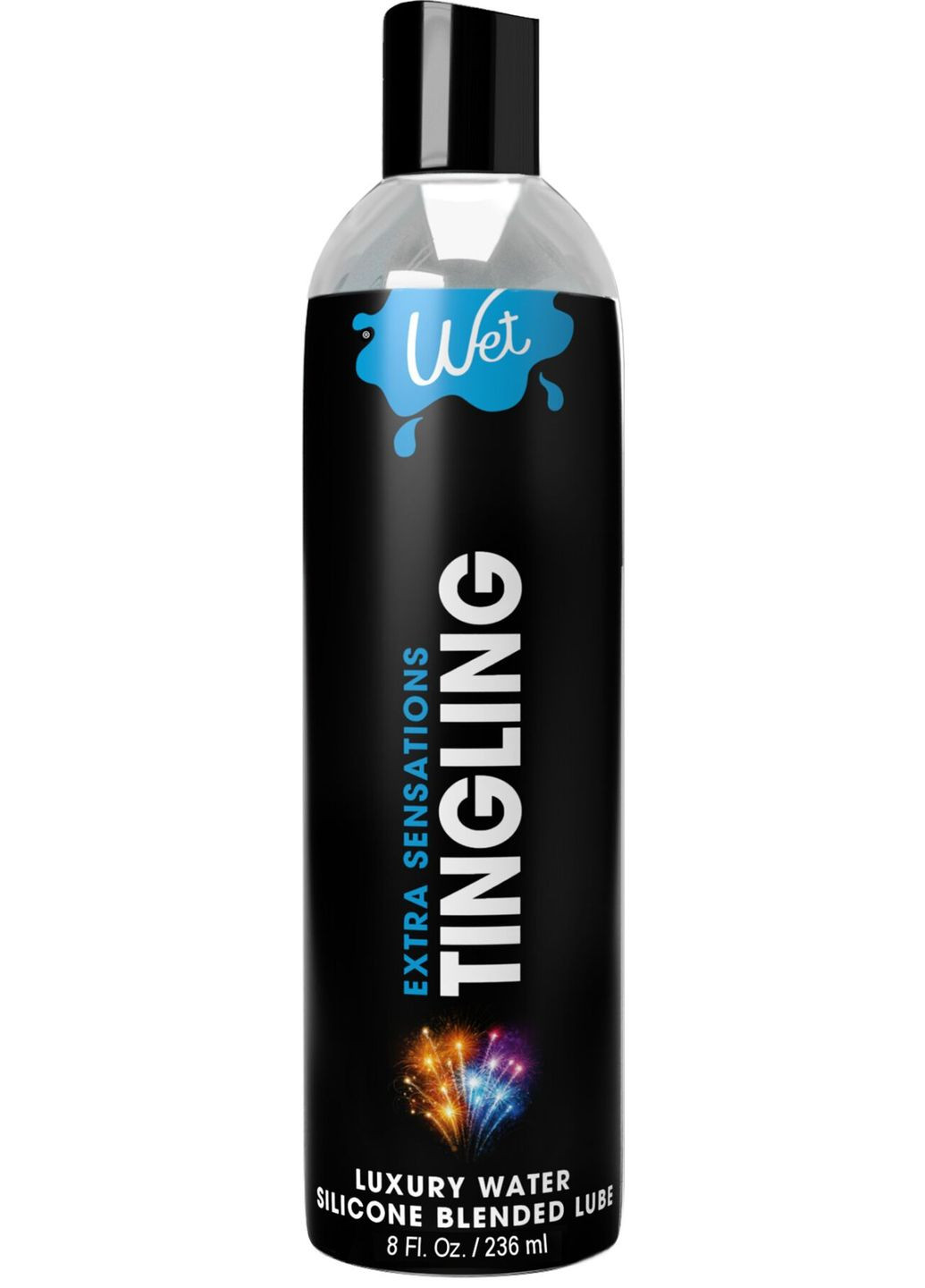 Охлаждающий лубрикант на водносиликоновой основе Extra Sensations Tingling (236 мл) Wet (297588170)