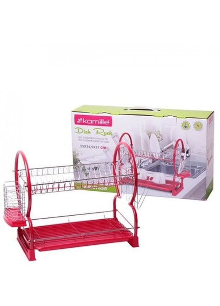 Сушарка для посуду 55х37 см KM-0765A Kamille (316628049)