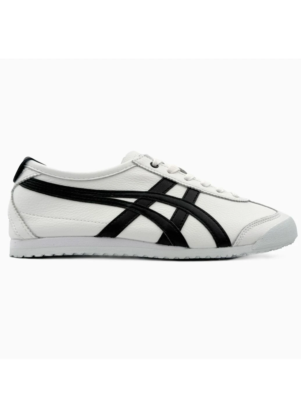 Белые летние кроссовки asics onitsuka tiger mexico white/black асикс онитсука No Brand