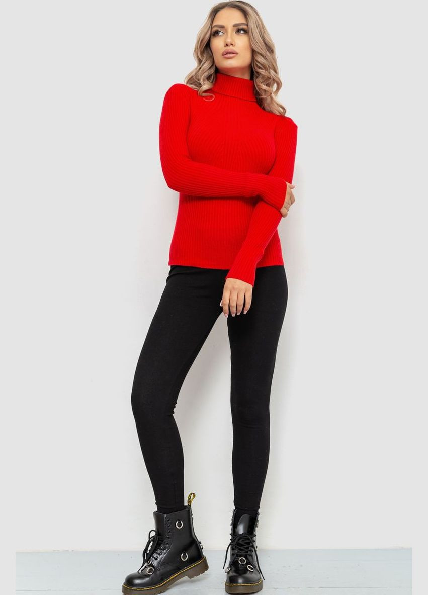 Гольф жіночий в рубчик, колір сірий, Ager (288750560)