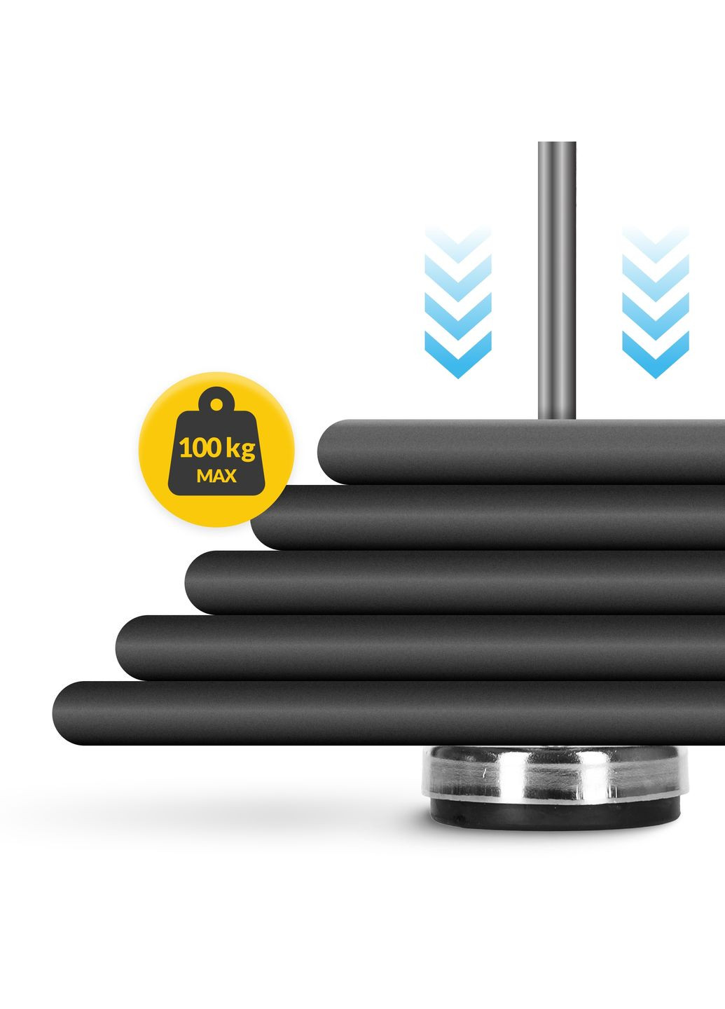 Тренажер для запястий и предплечий Wrist Roller Black () 4FIZJO P-5905973400350 (340459238)