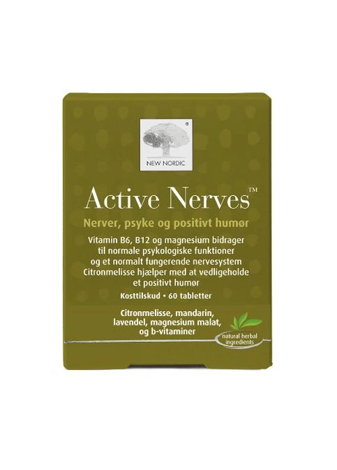 Active Nerves 60 Tabs New Nordic (284120273)