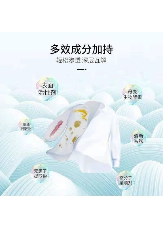 Концентрированные стиральные пластины 10шт салфетки для стирки универсальные 3 в 1 No Brand (366890533)