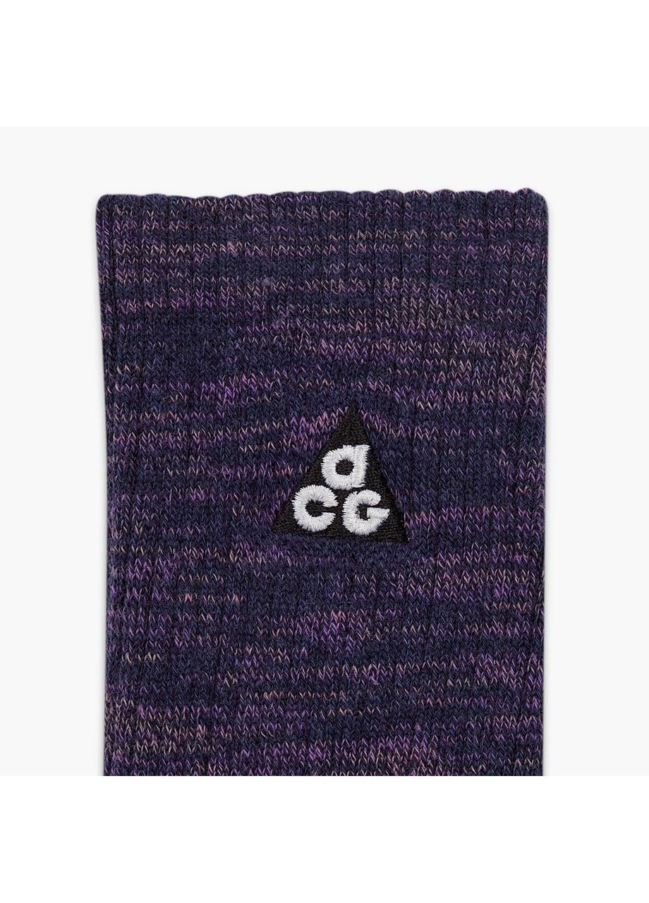 Фиолетовые носки acg everyday violet (1 пара) fb3341-555 Nike (397990911)