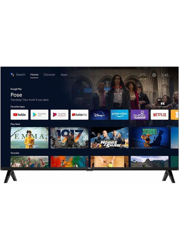 Телевiзор 32S5400A TCL (314981769)