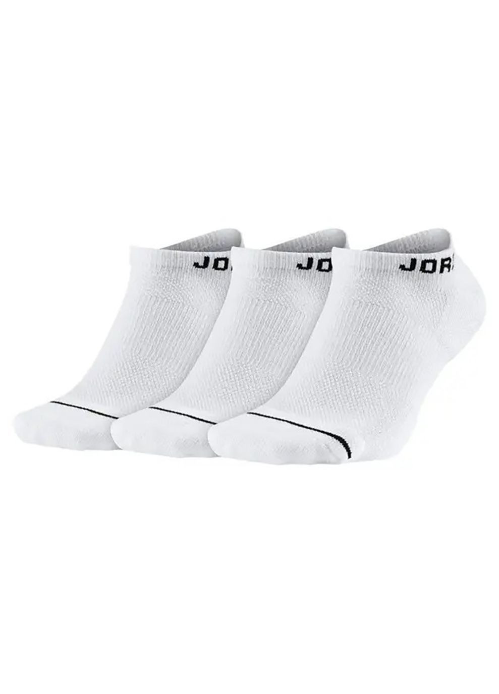Чоловічі Шкарпетки Nike U J ED CUSH POLY CREW 3PR 144 Білий Jordan (268983037)