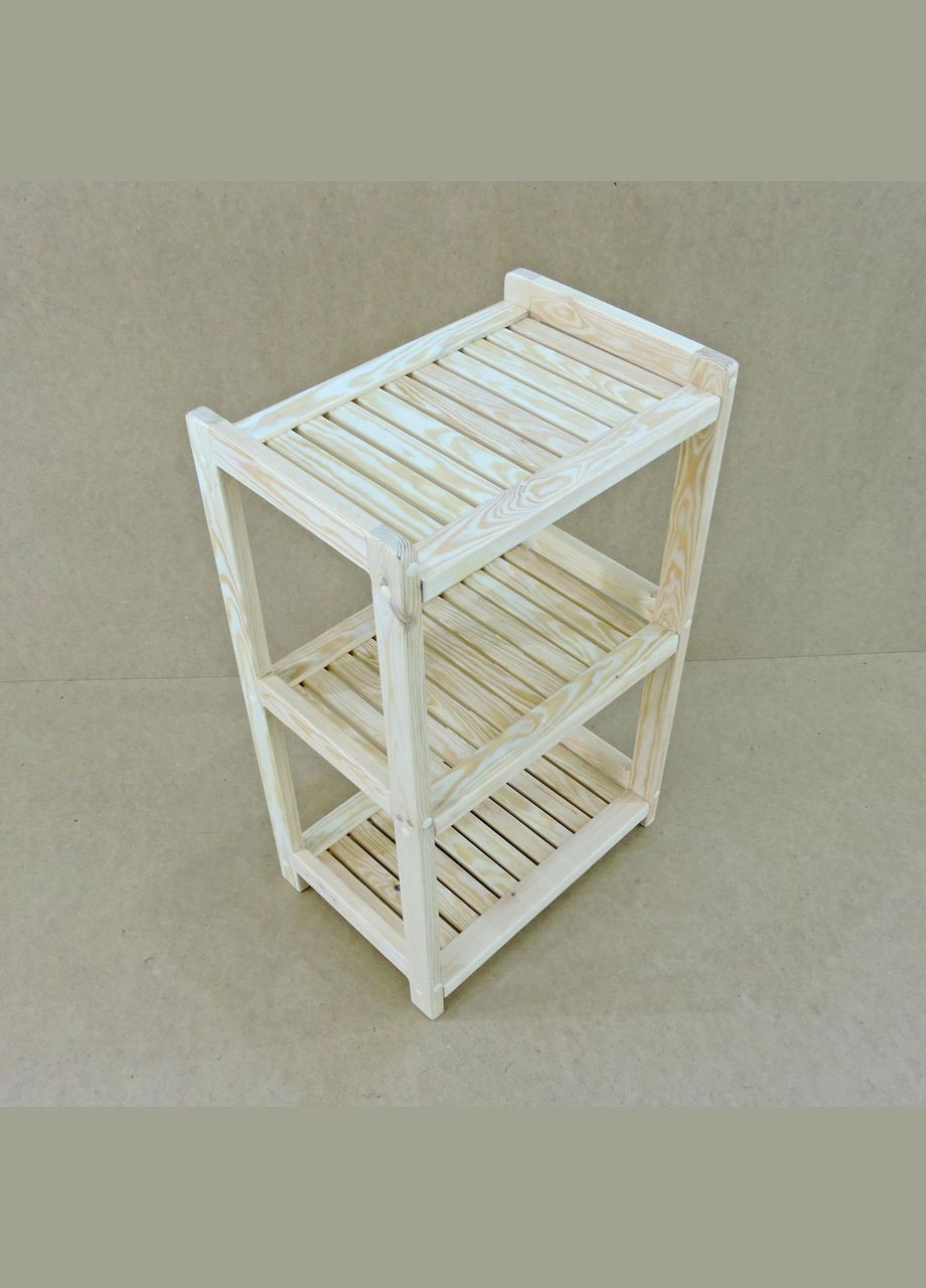 Етажерка розбірна з дерева Манчестер 52х70 бланже (МЕБ-52701301) No Brand (327845667)