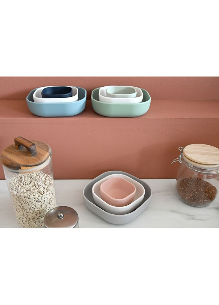 Набір тарілок силіконових 3 шт (150 мл, 340 мл, 580 мл), арт. 913568 Beaba (369489946)