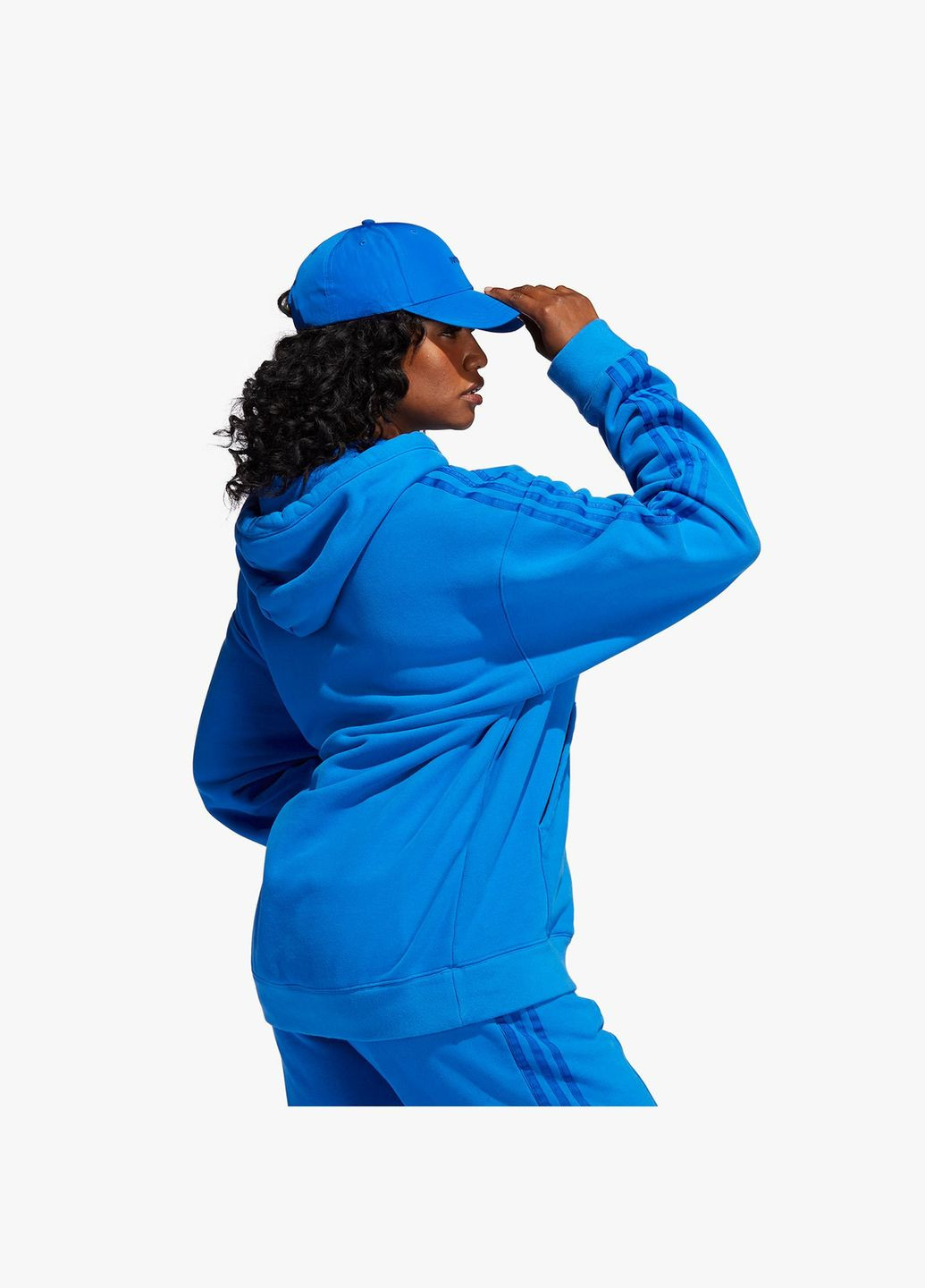 Худі з бавовни оверсайз adidas (316427272)