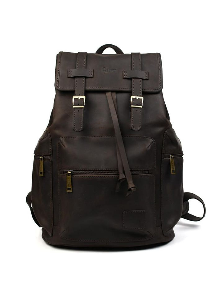 Шкіряний міський рюкзак RC-0010-4lx від бренда коричнева крейзі хорс TARWA (347018365)