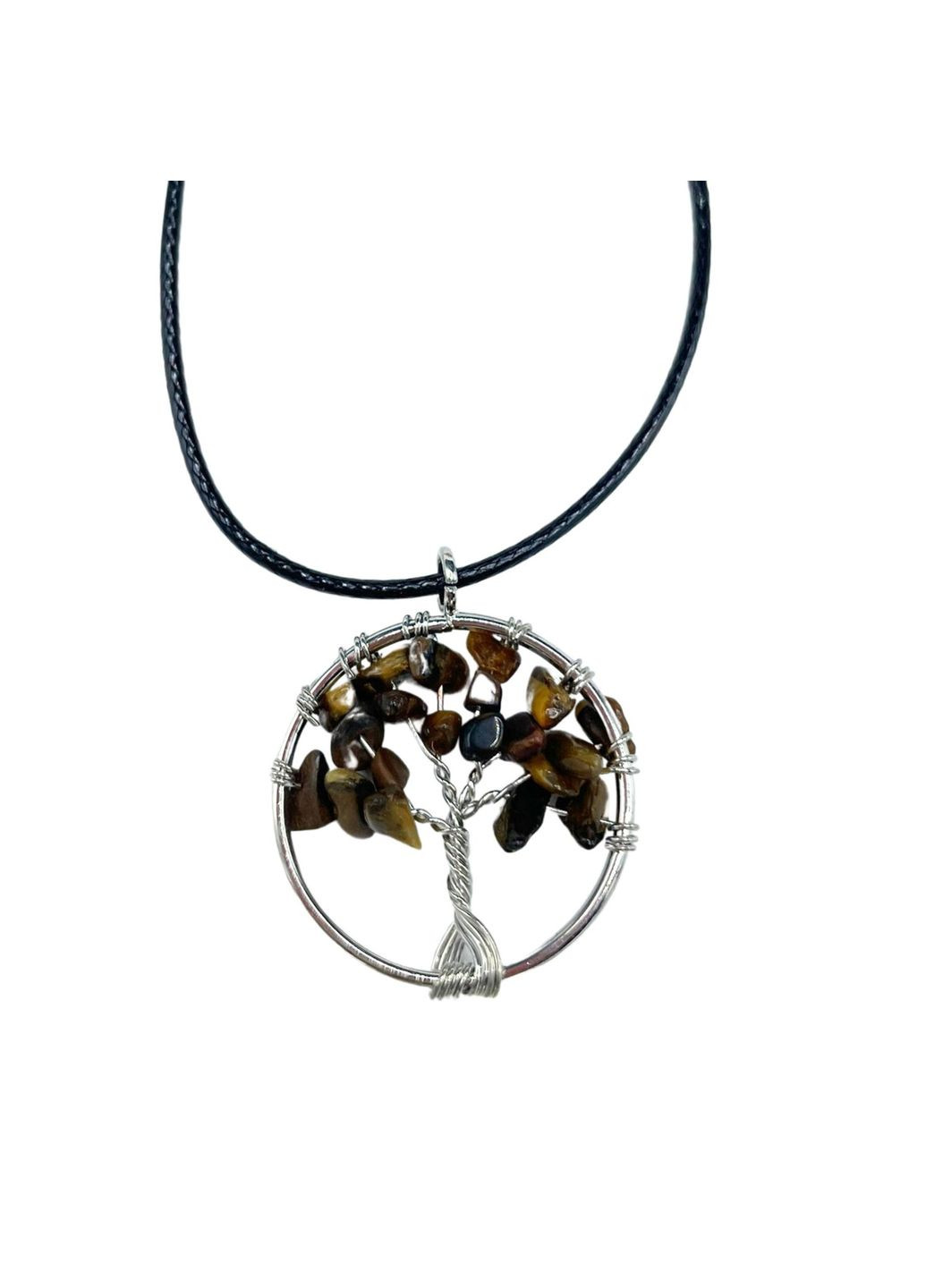 Подвеска «Дерево жизни» - тигровый глаз No Brand (295440358)