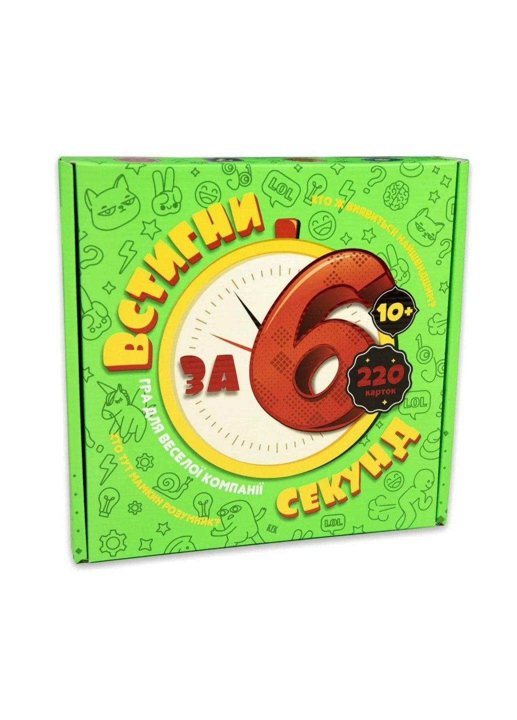 Настольная игра "Успей за 6 секунд" 30782 Strateg (331297251)