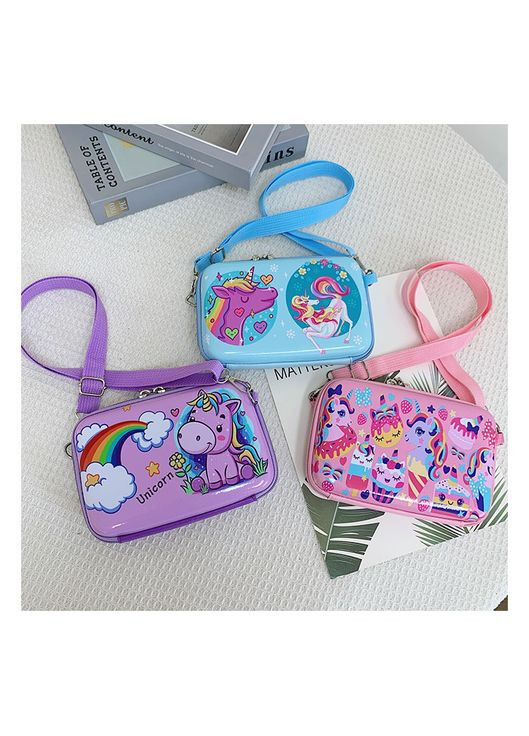 Детская сумочка для девочки Единорог Unicorn Голубая PRC (264913984)