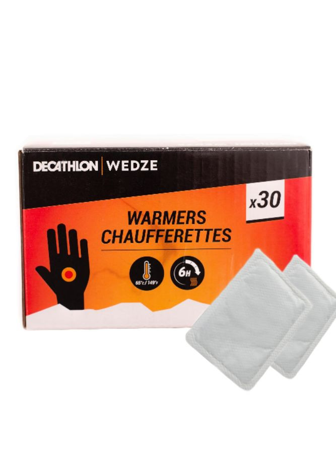 Хімічні Грілки для Рук 30шт (15 Пар) Зберігають Тепло Протягом 6 Годин 2139632 Wedze (342966867)