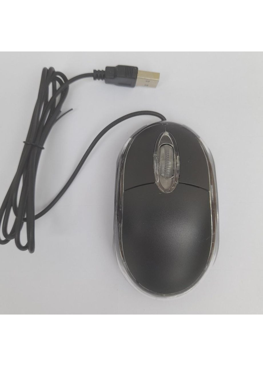 Мышь ведущая USB оптическая мышь LED подсветка ммша для компьютера мышь для ноутбука черный No Brand (363329721)