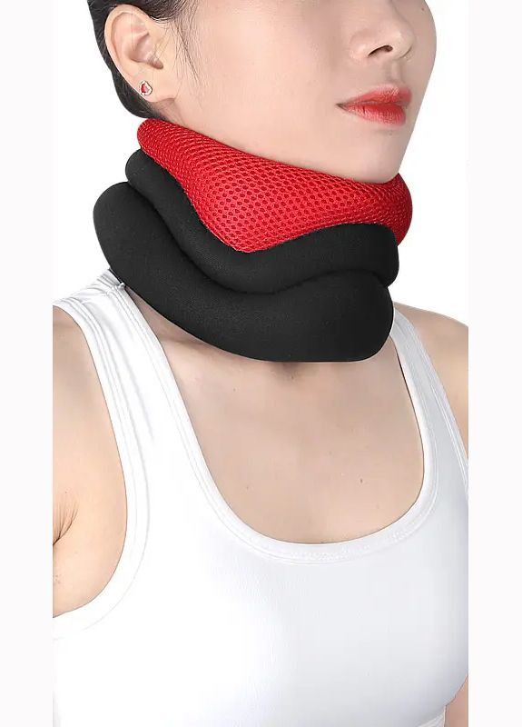 Шейный Бандаж для Базовой Защиты Шеи Эластичный Дышащий M186 (5024446) ToeLab (327072142)