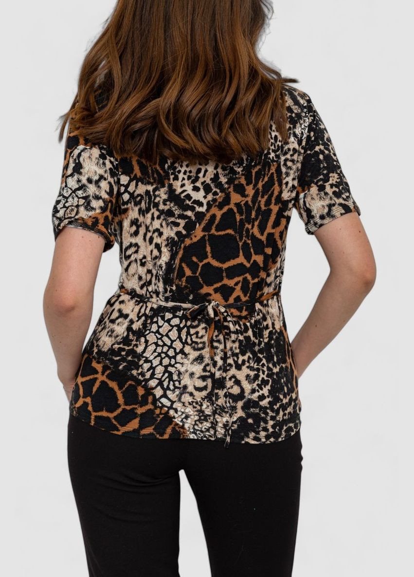 Комбинированная блуза Ager 186R502-1