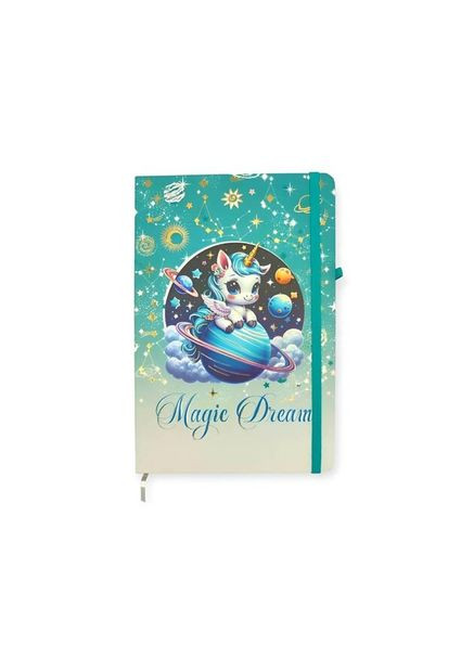Блокнот на гумці Магічні сни 761285ML 80 арк. Бірюзовий shop (2000999193880) Malevaro (363131029)