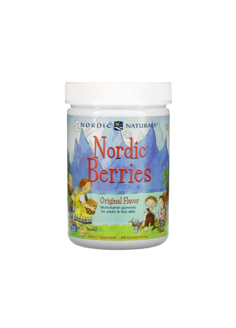 Nordic Berries 200 Gummies Berries Nordic Naturals (325630285)