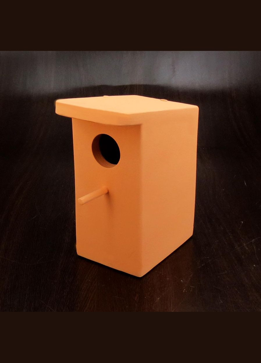 Шпаківня садова з дерева Жайворонок грейпфрут (СКВ-001254) No Brand (328605616)