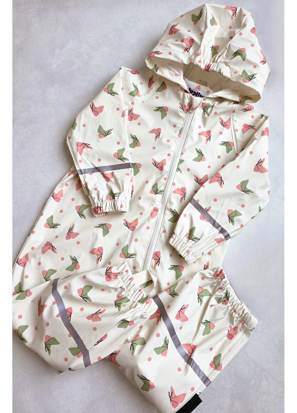Дощовик дитячий комбінезон без утеплення брудопруф для дівчаток Lupilu Комбінезон (361963451)