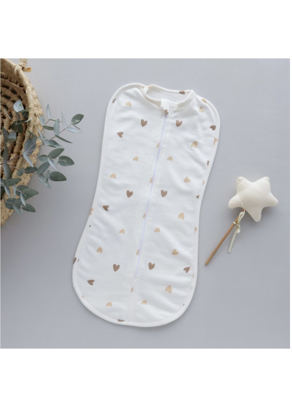 Пелюшка-кокон утеплена на блискавці No Brand (361866264)