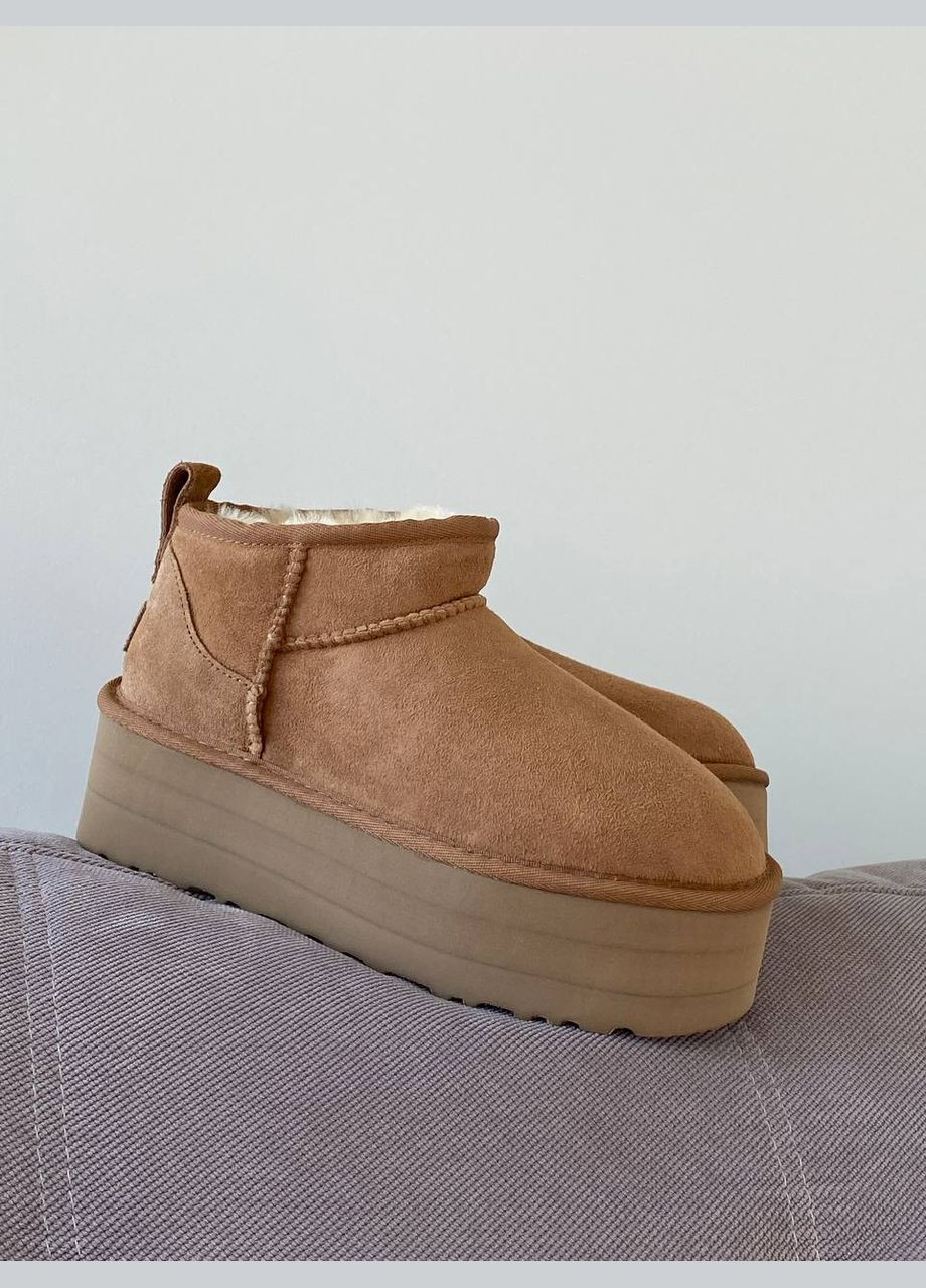 Уггі Платформа Замшеві Classic Ultra Mini Platform UGG (304274194)