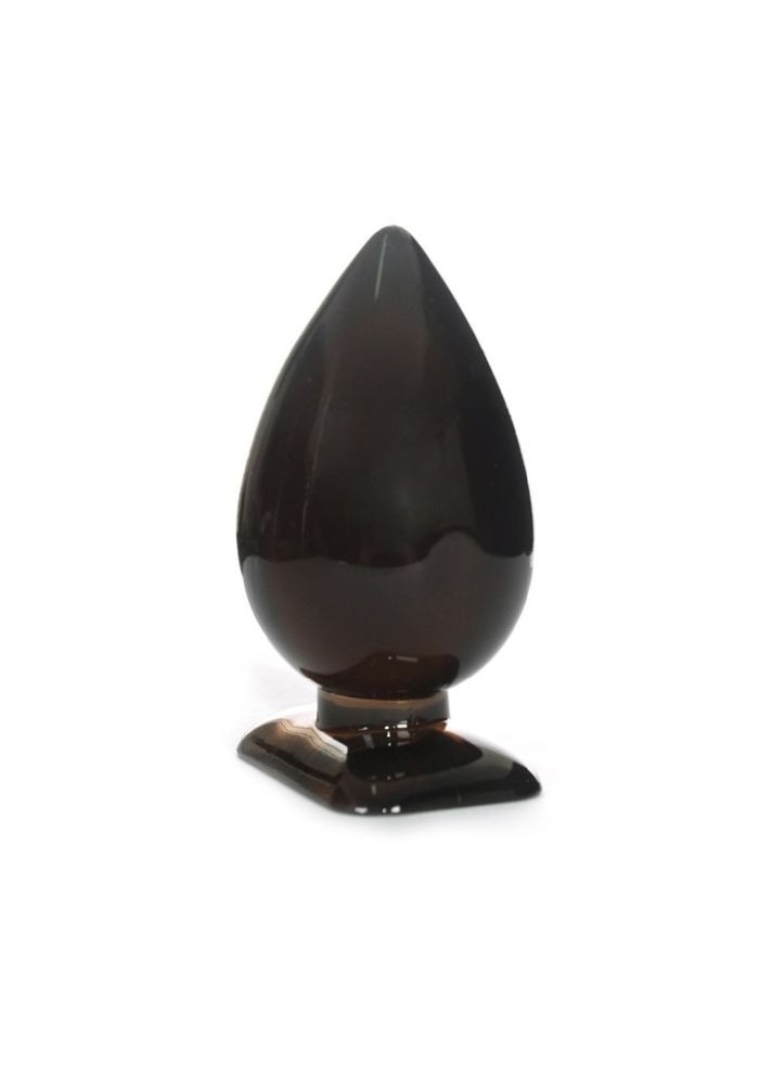 Анальна пробка 4,9 см силіконова м'яка велика Bomb силікон Leten (303890166)