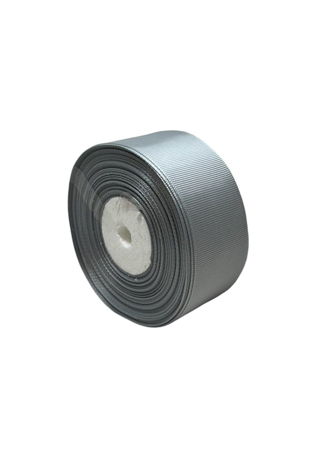 Репсова стрічка 4 см, відтінок сірого, арт 012595, 1 метр No Brand (350946816)