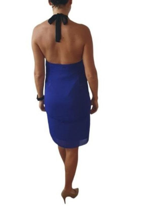 Синя повсякденний сукня синій C'N'C однотонна