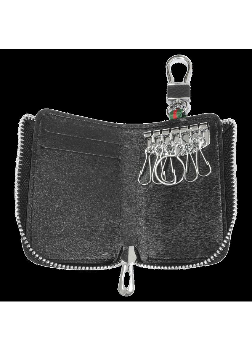 Ключниця, шкіряна автоключниця з логотипом МІТСУБІШІ (багатофункціональна чорна 11012) Mitsubishi (360949395)