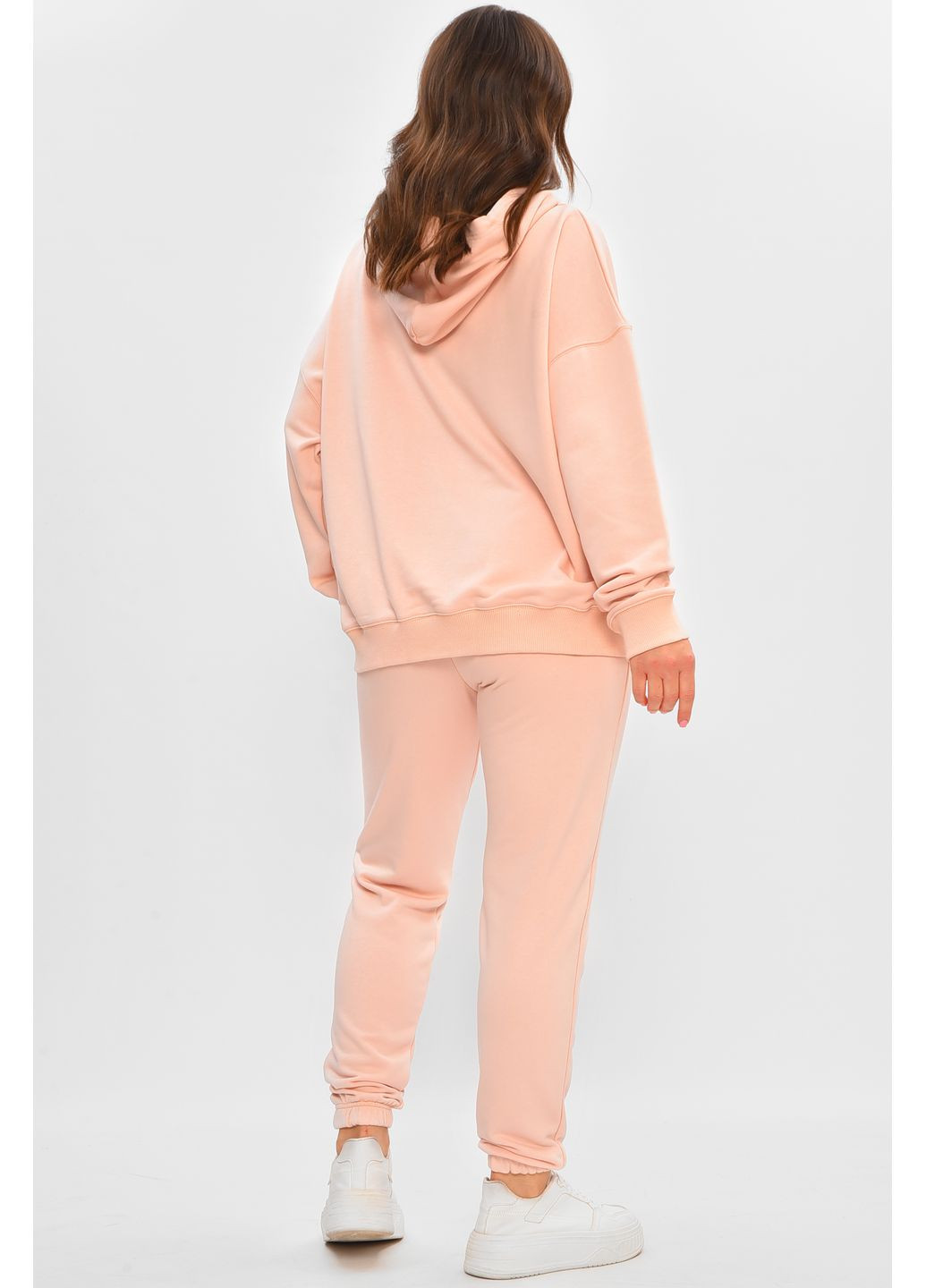 Спортивний костюм жіночий рожевого кольору Let's Shop (362893987)