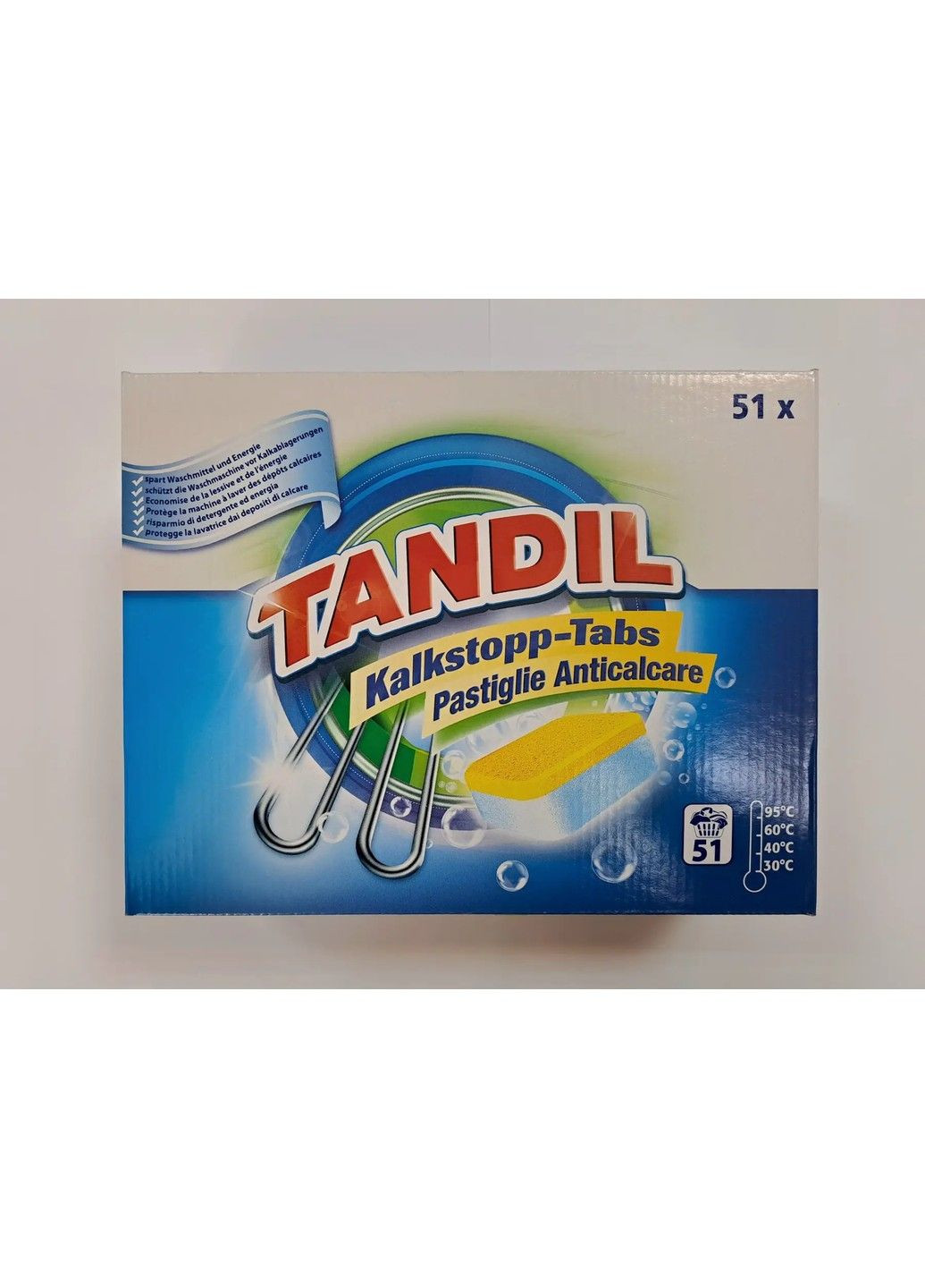 Таблетки проти накипу Kalkstopp-tabs 51 шт Tandil (294063848)