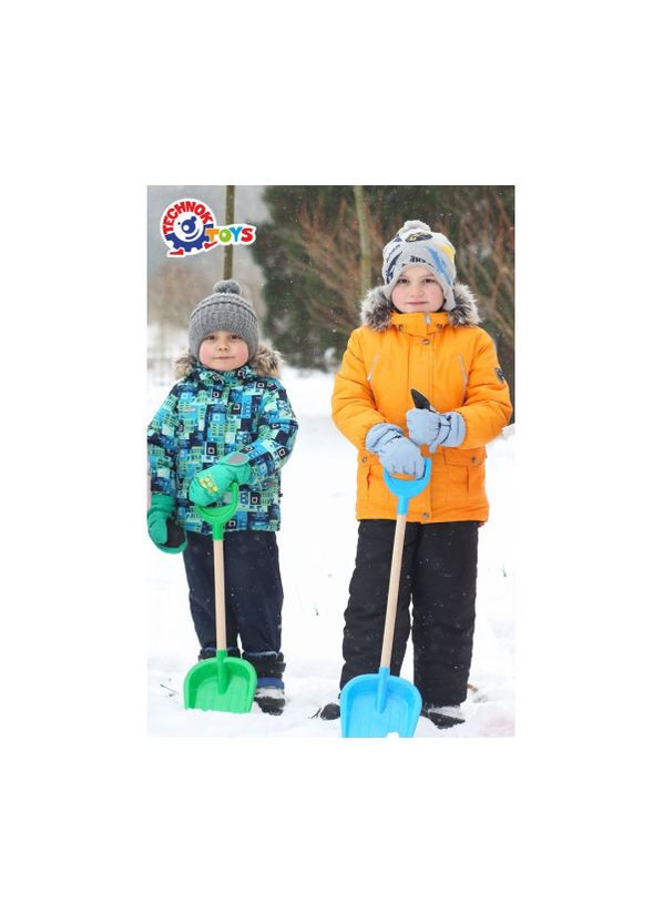 Лопатка малая с деревянной ручкой детская игрушка для песка и игры лопатка для детей ТехноК (372803566)