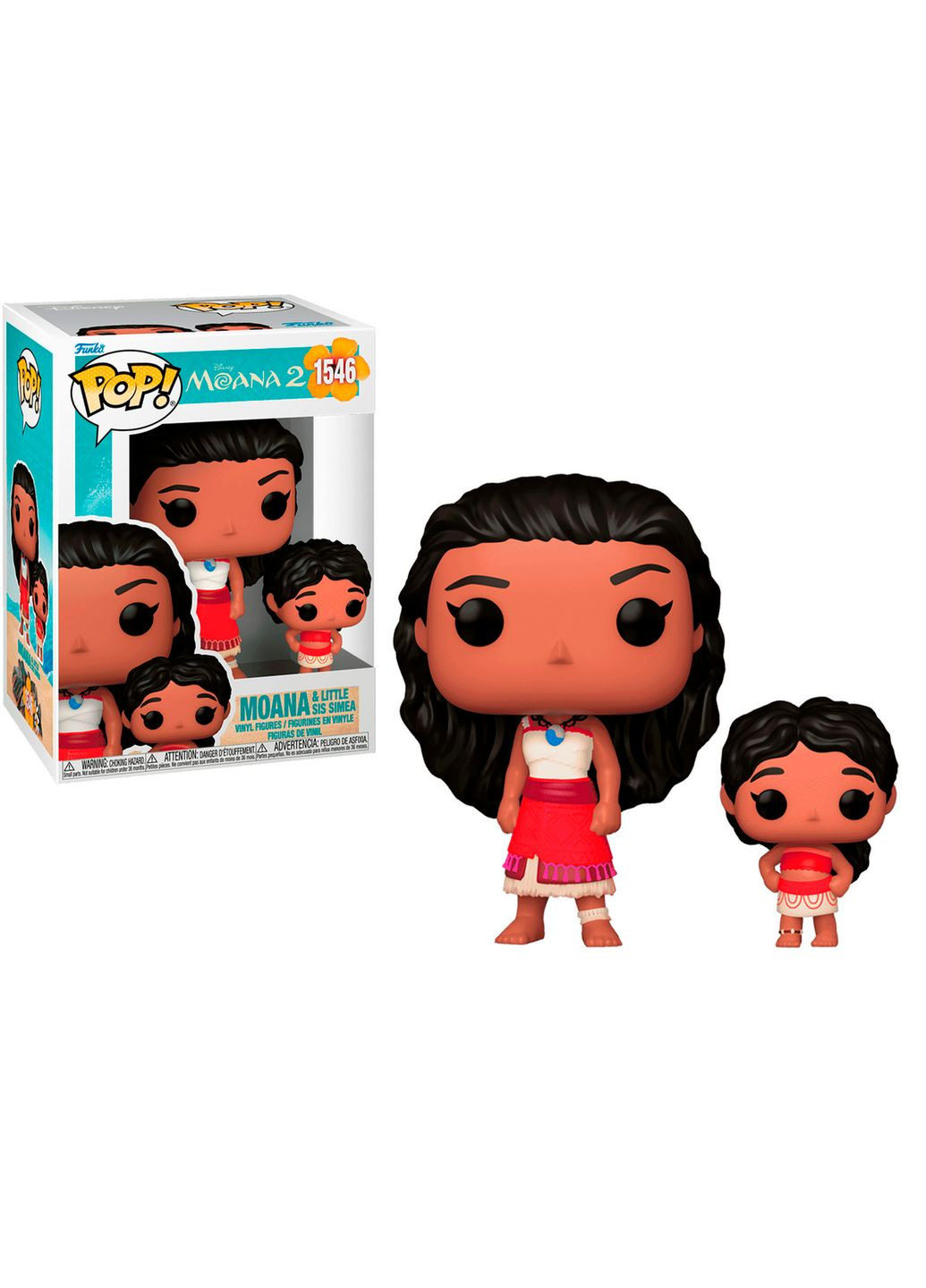 Колекційна фігурка Pop Фанко Поп Моана Дісней Disney Moana 10 см DP M 1546 Funko (370776719)