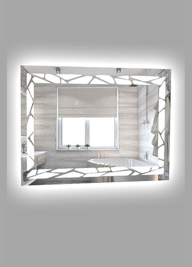 Дзеркало А-0 з LED-підсвічуванням (70 х 90) та підігрівом ХАСТ (302810421)