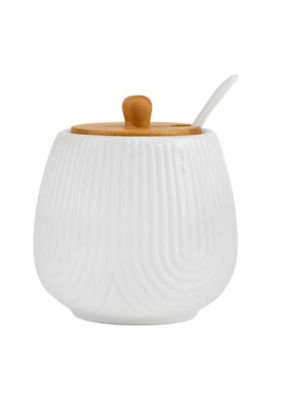 Емкость для хранения с бамбуковой крышкой Конфета 8 см (4004-022) ELISEY (311569550)