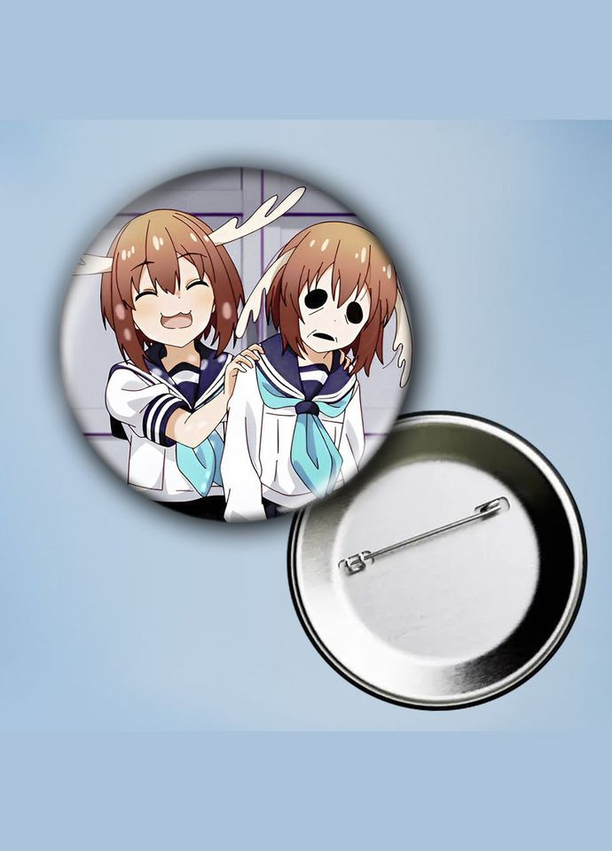 Значок на булавке Аниме Моя подружка-оленюшка Нокотан #4 металлический 56 мм No Brand (304508803)