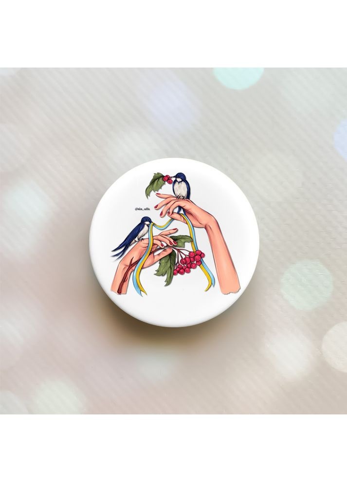 Держатель для смартфона / планшета попсокет Popsocket:: Ласточки (принт 15) Creative (360704113)