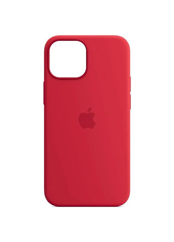 Чохол Silicone case (AAA) з Magsafe та анімацією для Apple iPhone 14 (6.1\") Червоний Epik (372498954)