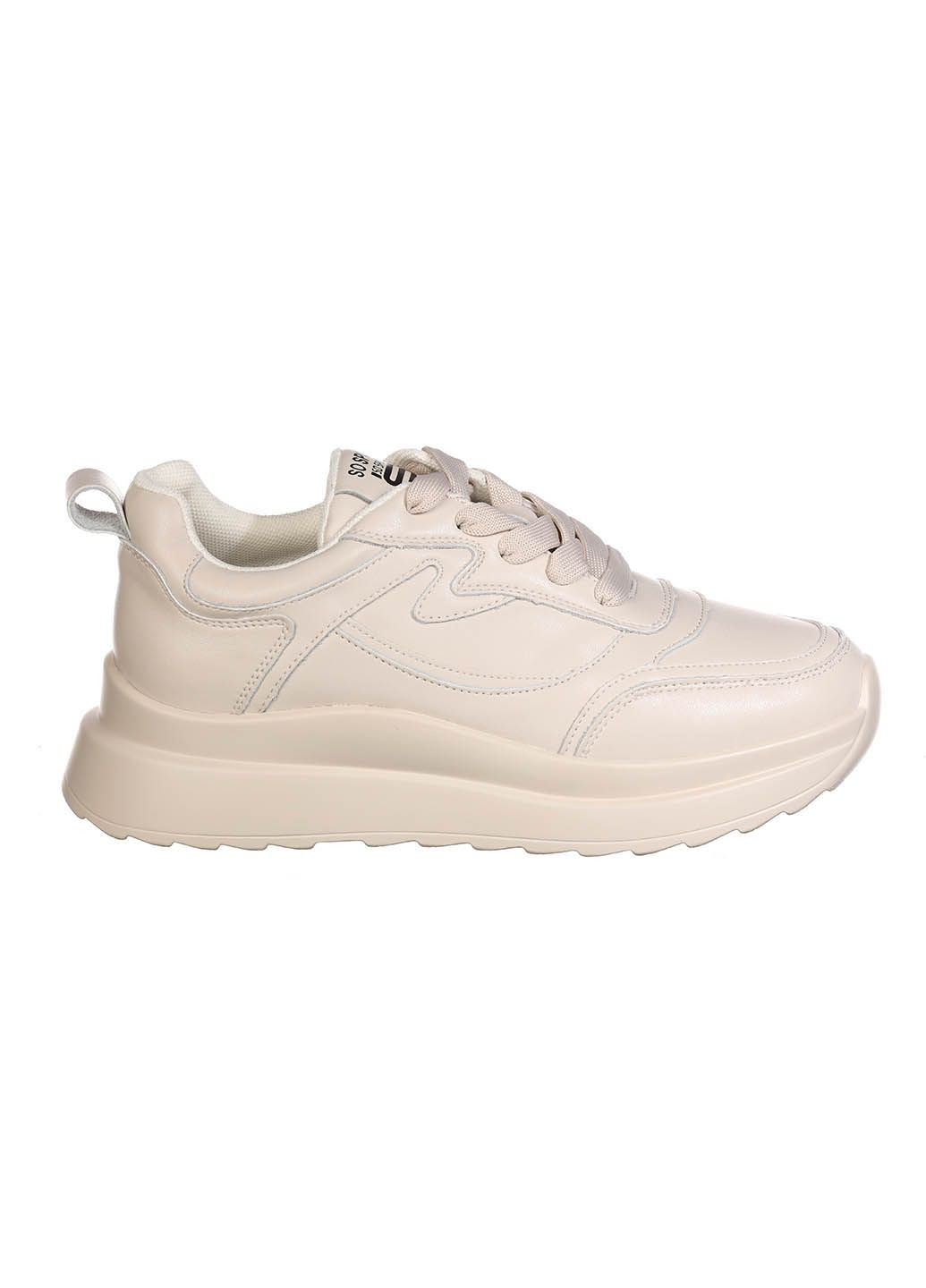 Женские кроссовки MT63-3 ITTS бежевые демисезоны (304971339)