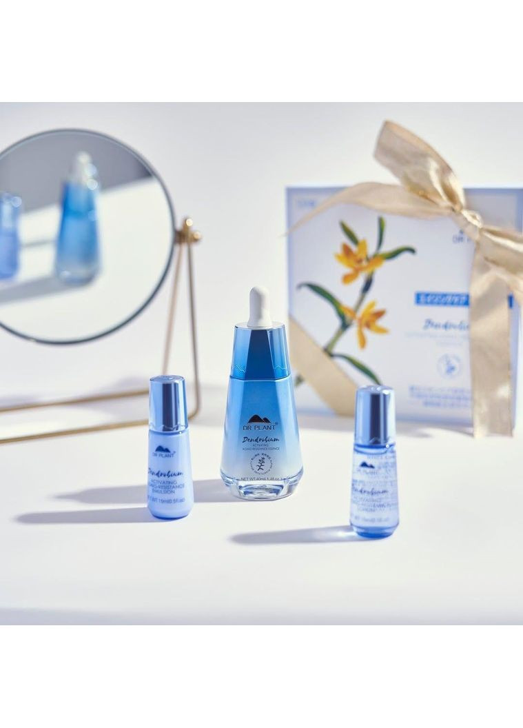 Activating Aging-resistance Set зволожуючий антивіковий набір (лосьйон, есенція, емульсія) DR.PLANT (322290461)