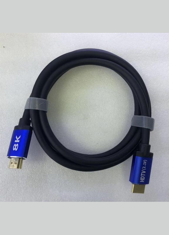 Кабель HDMI-HDMI V 2.1 (M/M), 2 м, Black/Blue (88888) Atcom (368586492)
