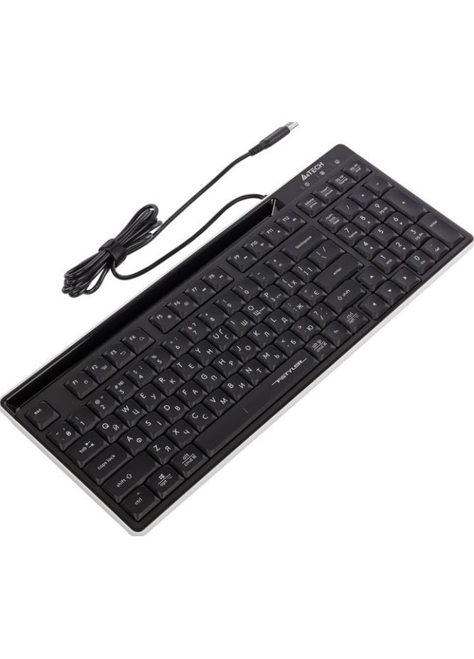 Клавіатура дротова FX70 USB Black A4Tech (339086872)