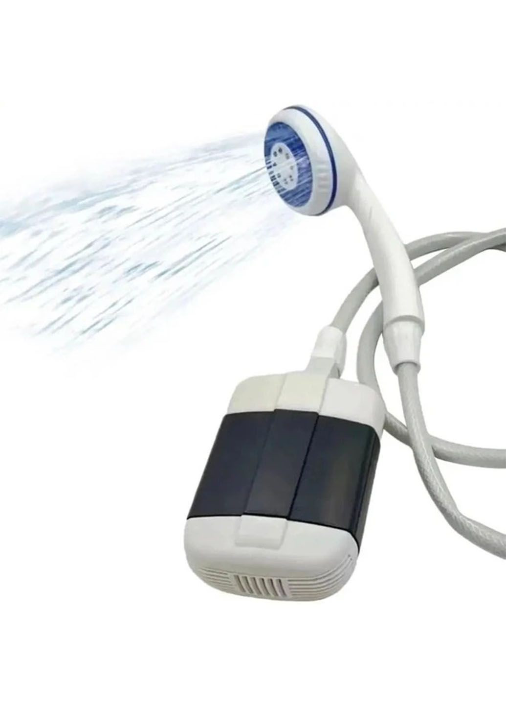 Душ портативний з помпою Travel shower кемпінговий акумуляторний зарядка USB 2200 mAh Idea (296910386)