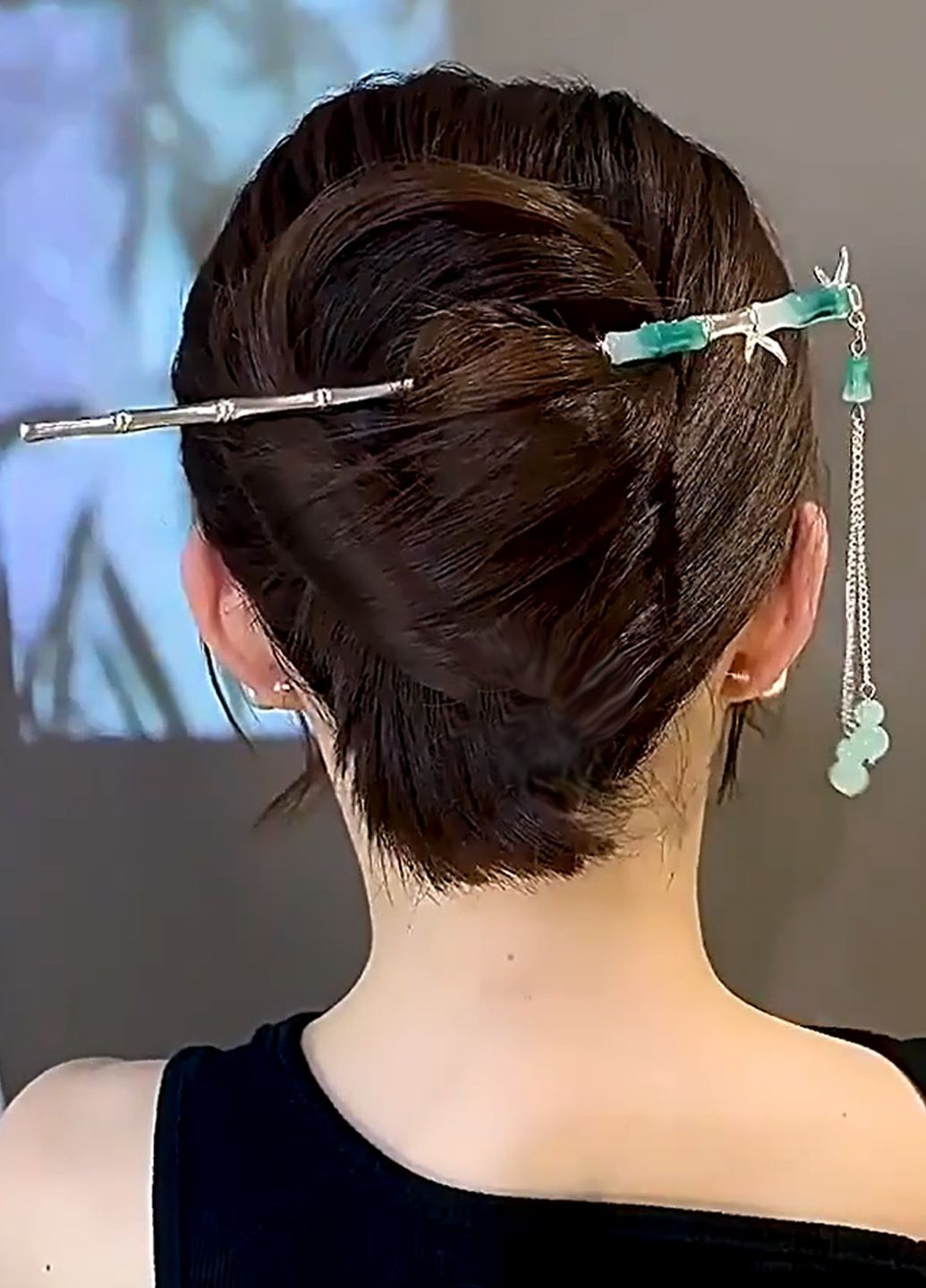 Заколка шпилька палочка "Bamboo", 1 шт Анна Ясеницька (362971681)