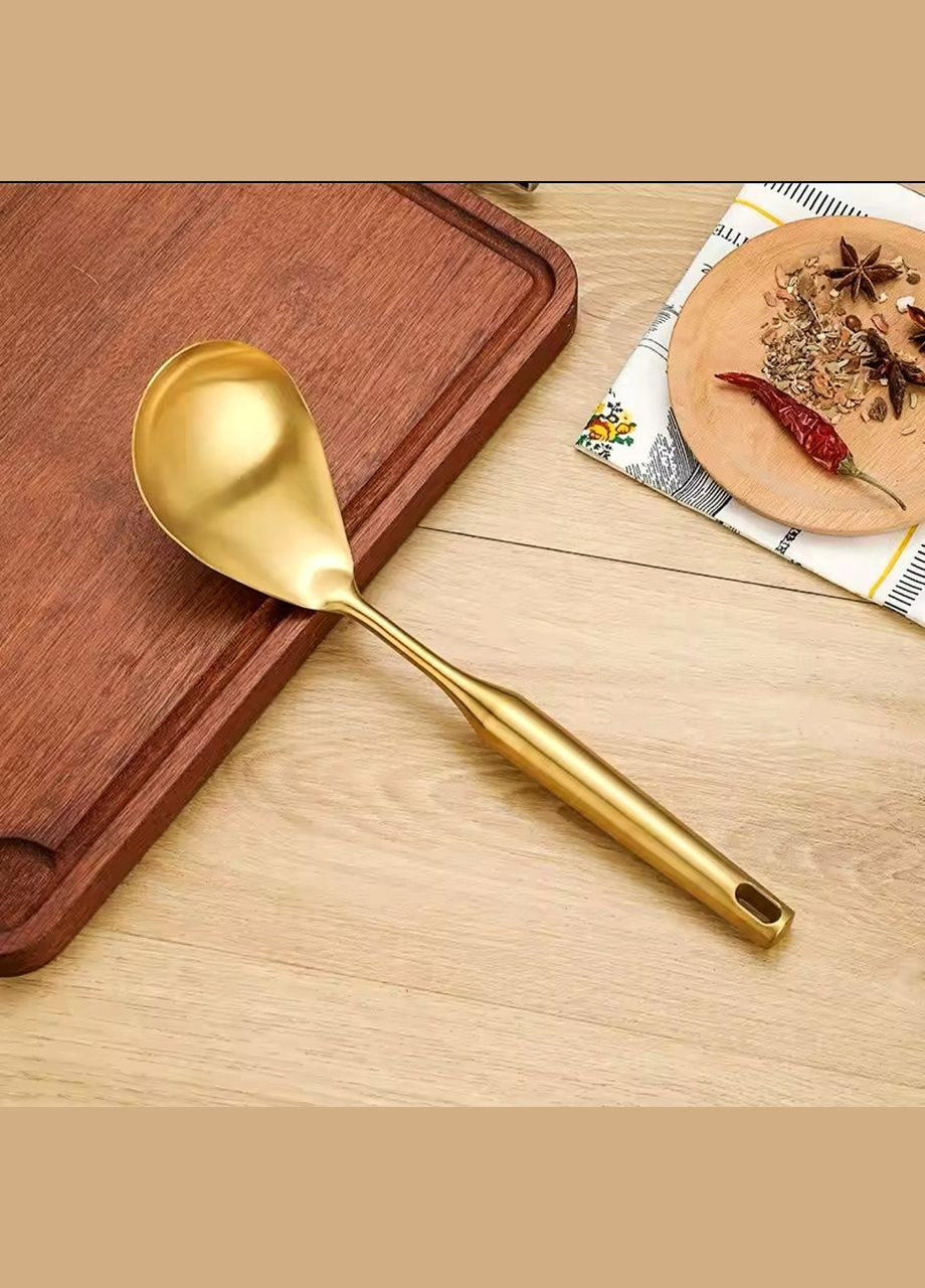 Набір кухонного приладдя 6 предметів Золото No Brand (307288800)