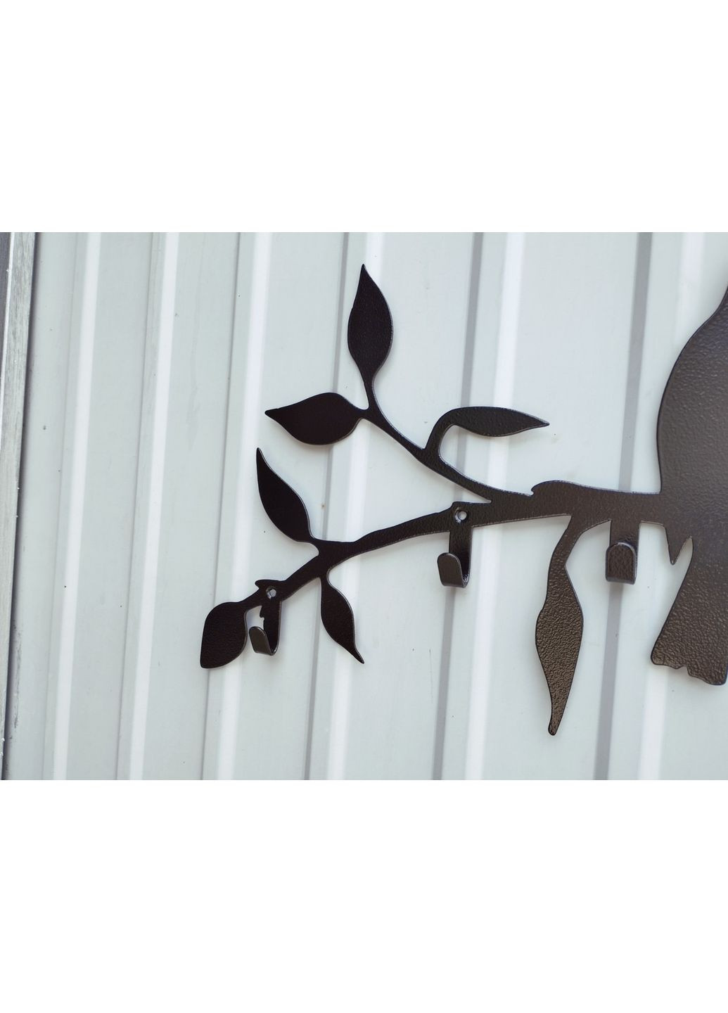 Вішалка для одягу з металу "Два птахи на гілці" No Brand (368896608)