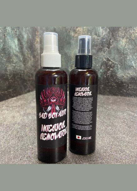 Спрей для ухода за интерьером авто — Bad Boys очищение, обновление поверхностей, матовый эффект No Brand (356130652)